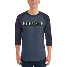 Load image into Gallery viewer, Elevate 3/4 sleeve raglan shirt