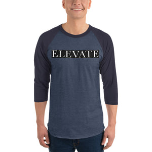Elevate 3/4 sleeve raglan shirt