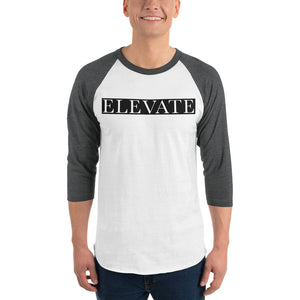 Elevate 3/4 sleeve raglan shirt
