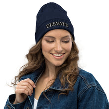 Load image into Gallery viewer, ELEVATE Organic 100% Cotton Ribbed Beanie